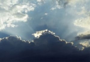 cloud with silver lining