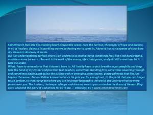 Overcoming the Undertow